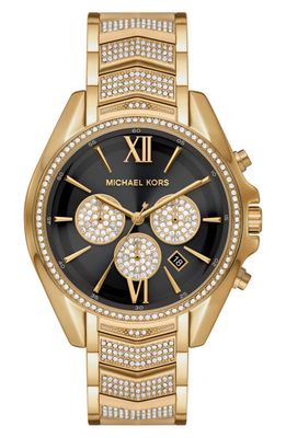 Michael Kors WHITNEY GOLD W/ PAVE LINKS