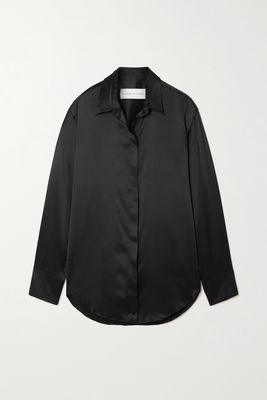 Michael Lo Sordo - Boy Silk-satin Shirt - Black