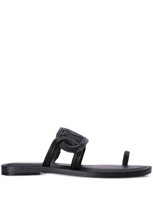 Michael Michael Kors Alma leather sandals - Black