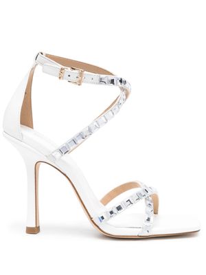 Michael Michael Kors Celia 105mm crystal-embellished sandals - White