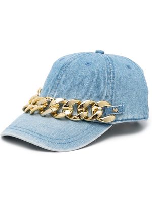 Michael Michael Kors chain-link detail baseball cap - Blue