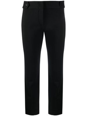 Michael Michael Kors cropped mid-rise trousers - Black