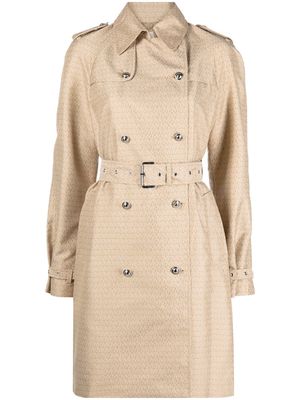Michael Michael Kors double-breasted trench coat - Neutrals