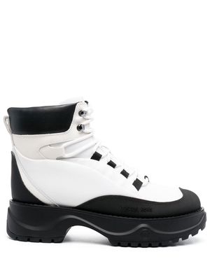 Michael Michael Kors Dupree hiker boots - White