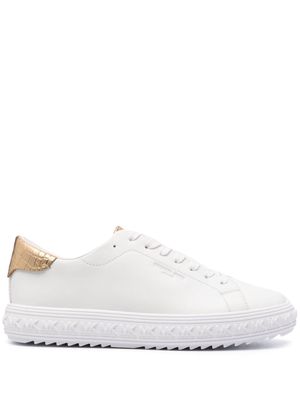 Michael Michael Kors Grove leather sneakers - White