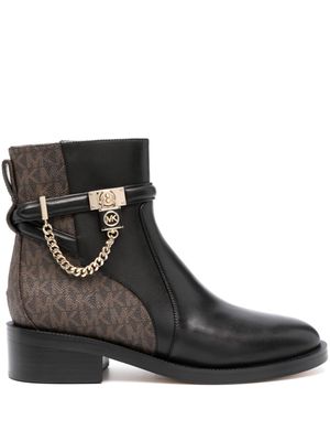 Michael Michael Kors Hamilton 60mm leather ankle boots - Black