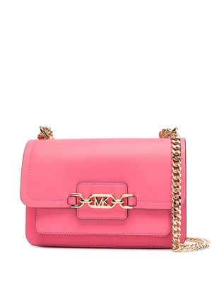 Michael Michael Kors Heather leather crossbody bag - Pink