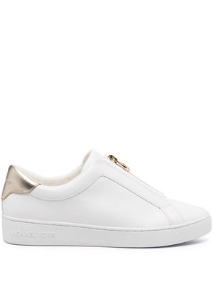 Michael Michael Kors Keaton zip-up sneakers - White