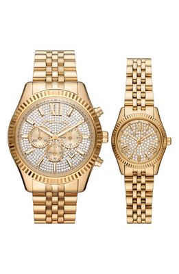 MICHAEL Michael Kors Lexington His & Hers Bracelet Watch Set