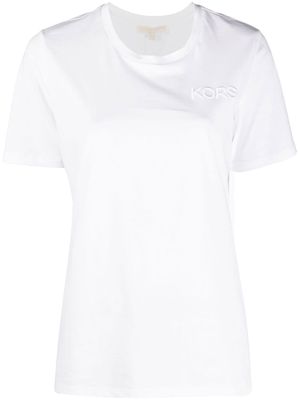 Michael Michael Kors logo-appliqué short-sleeved T-shirt - White