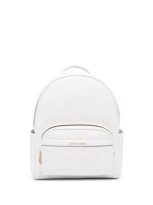 Michael Michael Kors logo-lettering backpack - White