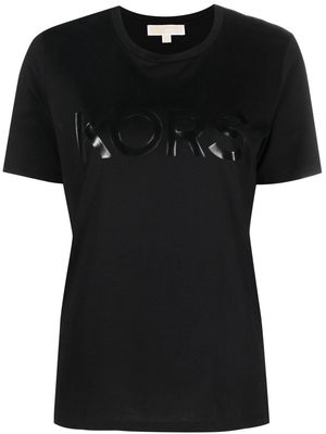 Michael Michael Kors logo-print organic cotton T-shirt - Black