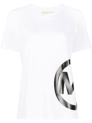 Michael Michael Kors logo-print organic cotton T-shirt - White