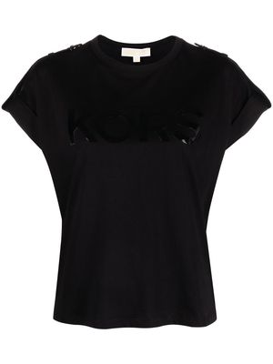 Michael Michael Kors logo-print short-sleeve T-shirt - Black
