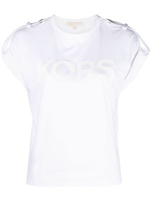 Michael Michael Kors logo-print short-sleeve T-shirt - White