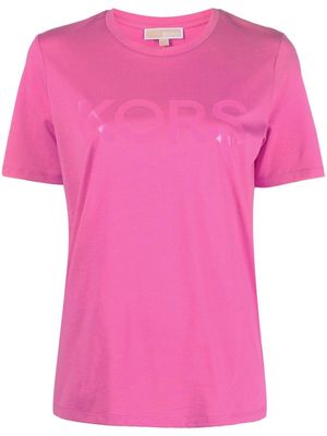 Michael Michael Kors logo-print T-shirt - Pink