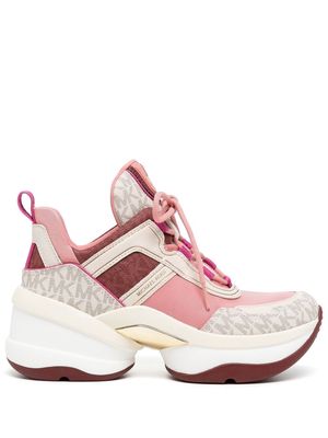 Michael Michael Kors Olympia low-top sneakers - Pink