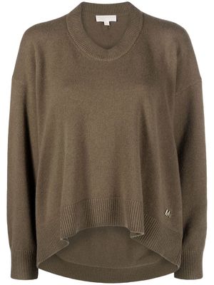 Michael Michael Kors oversize knitted jumper - Green