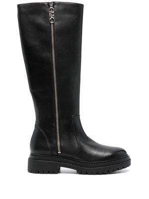 Michael Michael Kors Regan leather boots - Black
