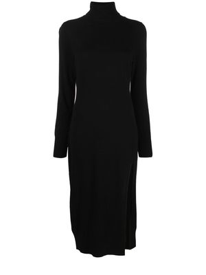 MICHAEL MICHAEL KORS roll-neck knitted dress - Black