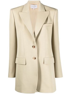 Michael Michael Kors single-breasted virgin-wool blazer - Neutrals