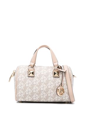 Michael Michael Kors small Grayson monogram crossbody bag - Neutrals