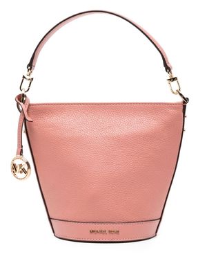 Michael Michael Kors Townsend leather crossbody bucket bag - Pink