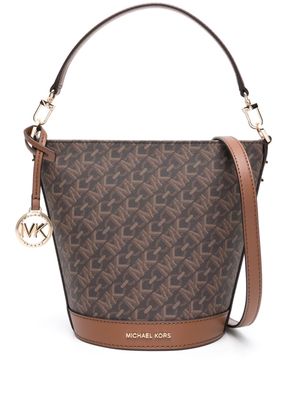 Michael Michael Kors Townsend Monogram crossbody bag - Brown