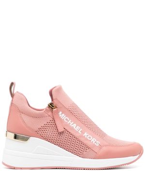 Michael Michael Kors Willis wedge sneakers - Pink