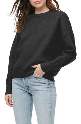 Michael Stars Maddie Crewneck Sweater in Black