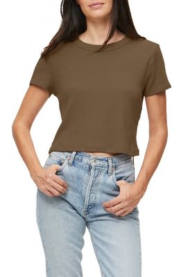 Michael Stars Mimi Crop T-Shirt in Dolma