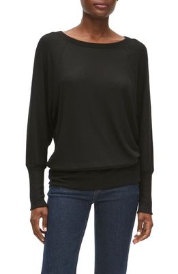 Michael Stars Sadie Tunic Sweatshirt in Black