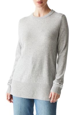 Michael Stars Willow Relaxed Wool & Cashmere Sweater in Heather Grey