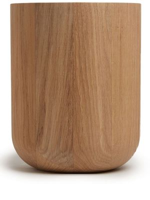 Michael Verheyden oak Busk 23cm vase - Brown