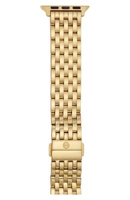 MICHELE 20mm Apple WatchÂ Bracelet Watchband in Gold