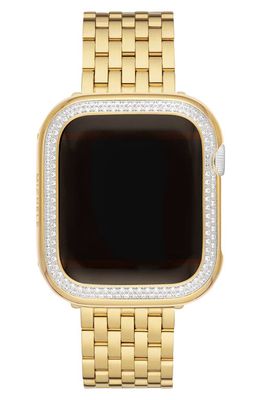 MICHELE 40mm Apple WatchÂ Diamond Case Attachment in Two-Tone Gold
