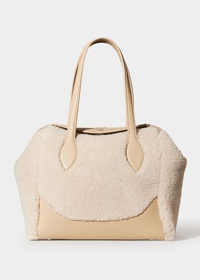Micro Happy Day Sesia Cashmere-Blend Handbag