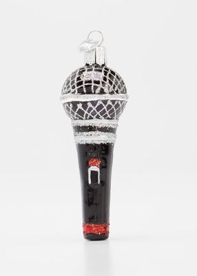 Microphone Holiday Ornament