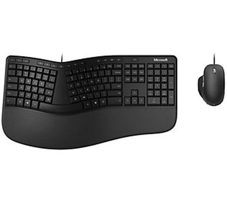 Microsoft Ergonomic Wired Keyboard and Mouse De sktop Set