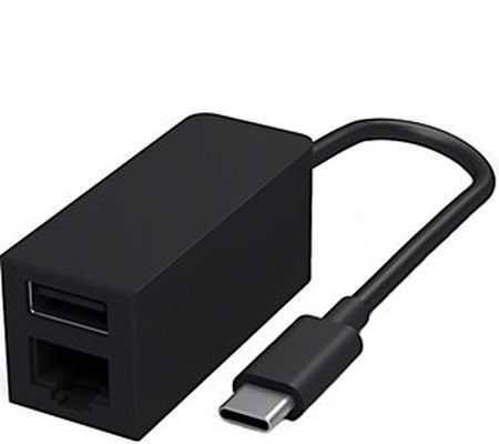 Microsoft Surface USB-C to Ethernet and USB Ada pter