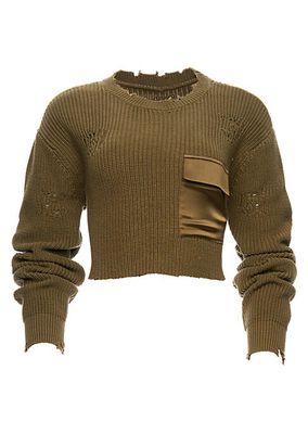 Mid Cropped Devin Sweater