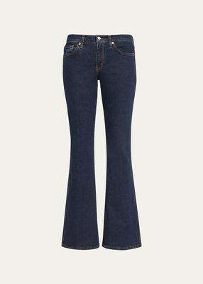 Mid-Rise Baby Bootcut Jeans