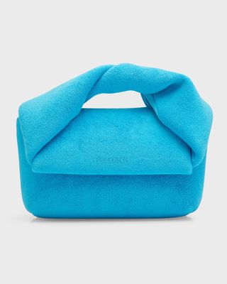 Midi Twister Terry Cloth Top-Handle Bag