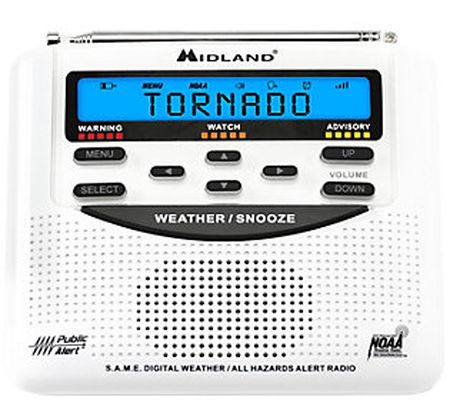 Midland Weather Alert Radio S.A.M.E. Digital Te chnology