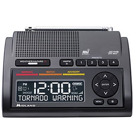 Midland WR400 Deluxe NOAA Weather Alert Radio