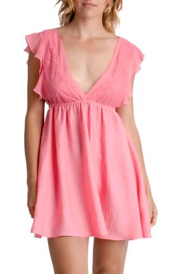 Midnight Bakery Elsie Babydoll Chemise in Pink 