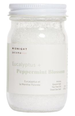 MIDNIGHT PALOMA Eucalyptus & Peppermint Bath Salts in Eucalyptus Peppermint