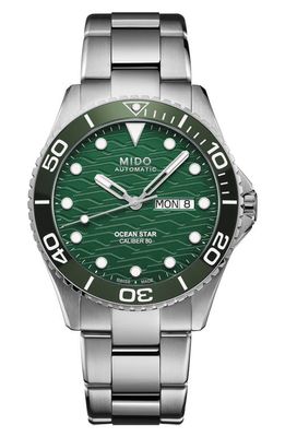 MIDO Ocean Star 200C Bracelet Watch, 42.5mm in Silver 