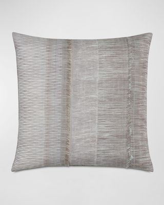 Midori Textured Decorative Pillow, 24" Square