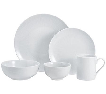 Mikasa Cheers White 40 Piece Dinnerware Set